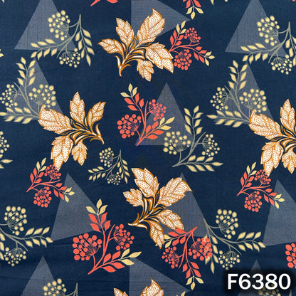 Digital Print Cambric Cotton Fabric - F6380