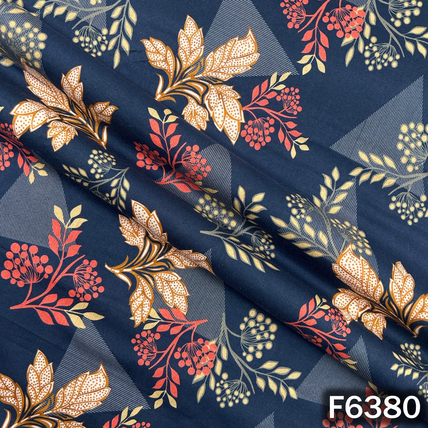 Digital Print Cambric Cotton Fabric - F6380