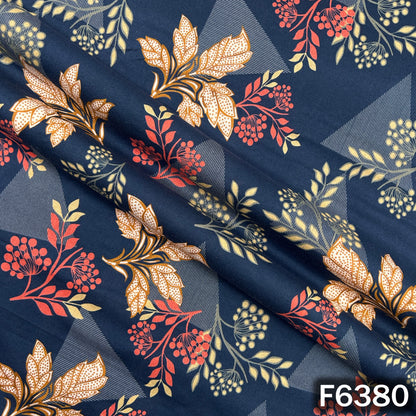 Digital Print Cambric Cotton Fabric - F6380