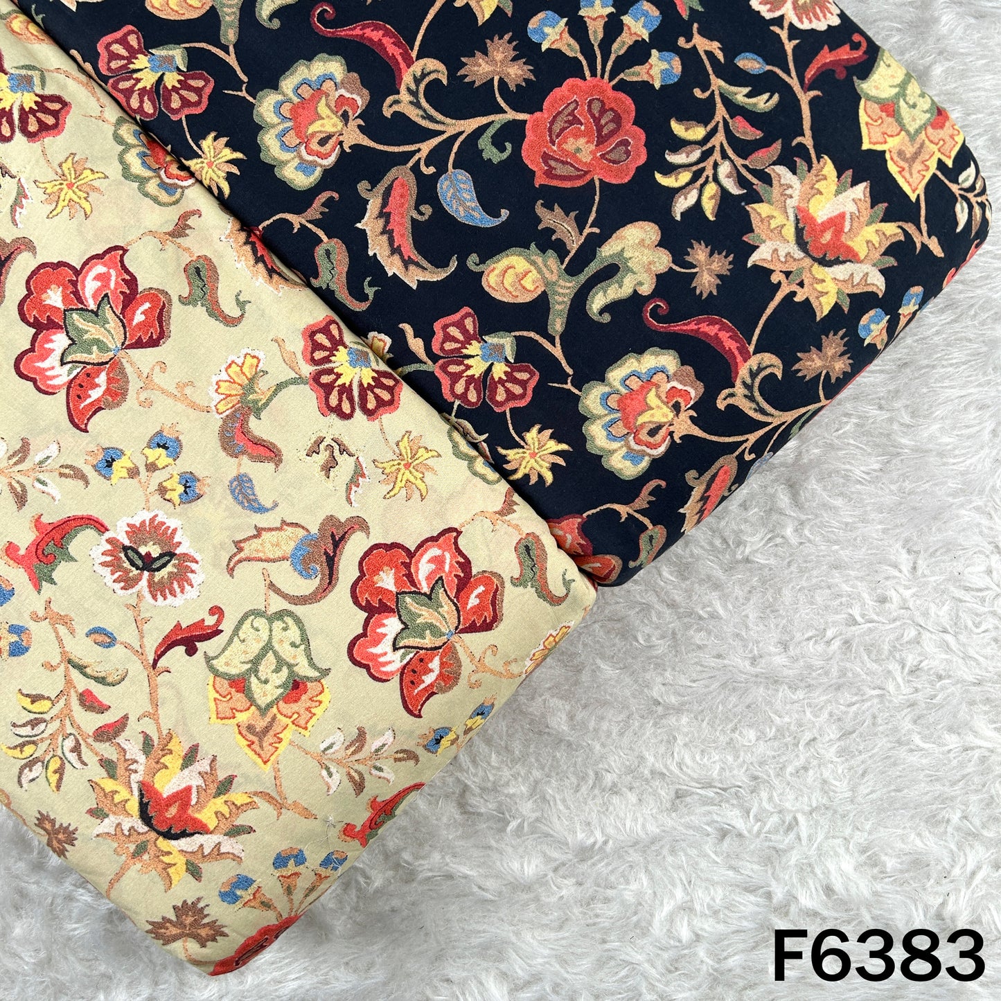 Digital Print Cambric Cotton Fabric - F6383