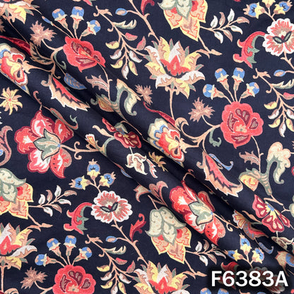 Digital Print Cambric Cotton Fabric - F6383