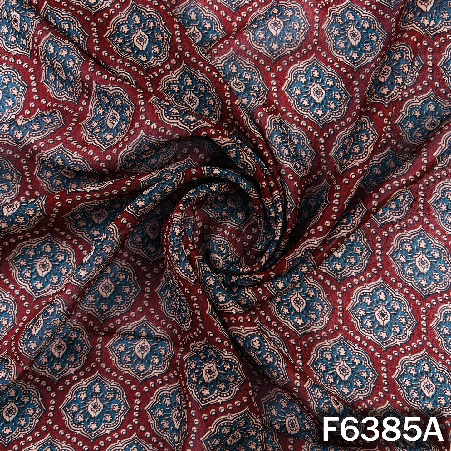 Digital Print Georgette Fabric - F6385