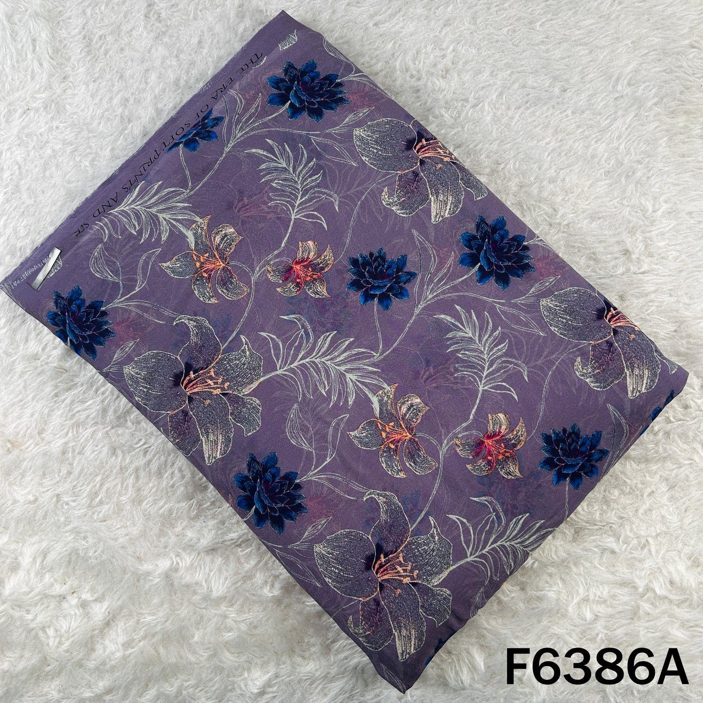 Digital Print Georgette Fabric - F6386