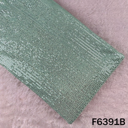 Sequins Work Lycra Net Fabric - F6391