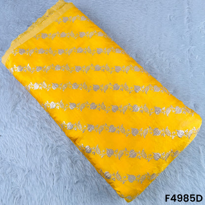 Zari Work Banarasi Silk Fabric-F4985