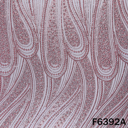 Cut Dana Sequins Embroidered Net Fabric - F6392