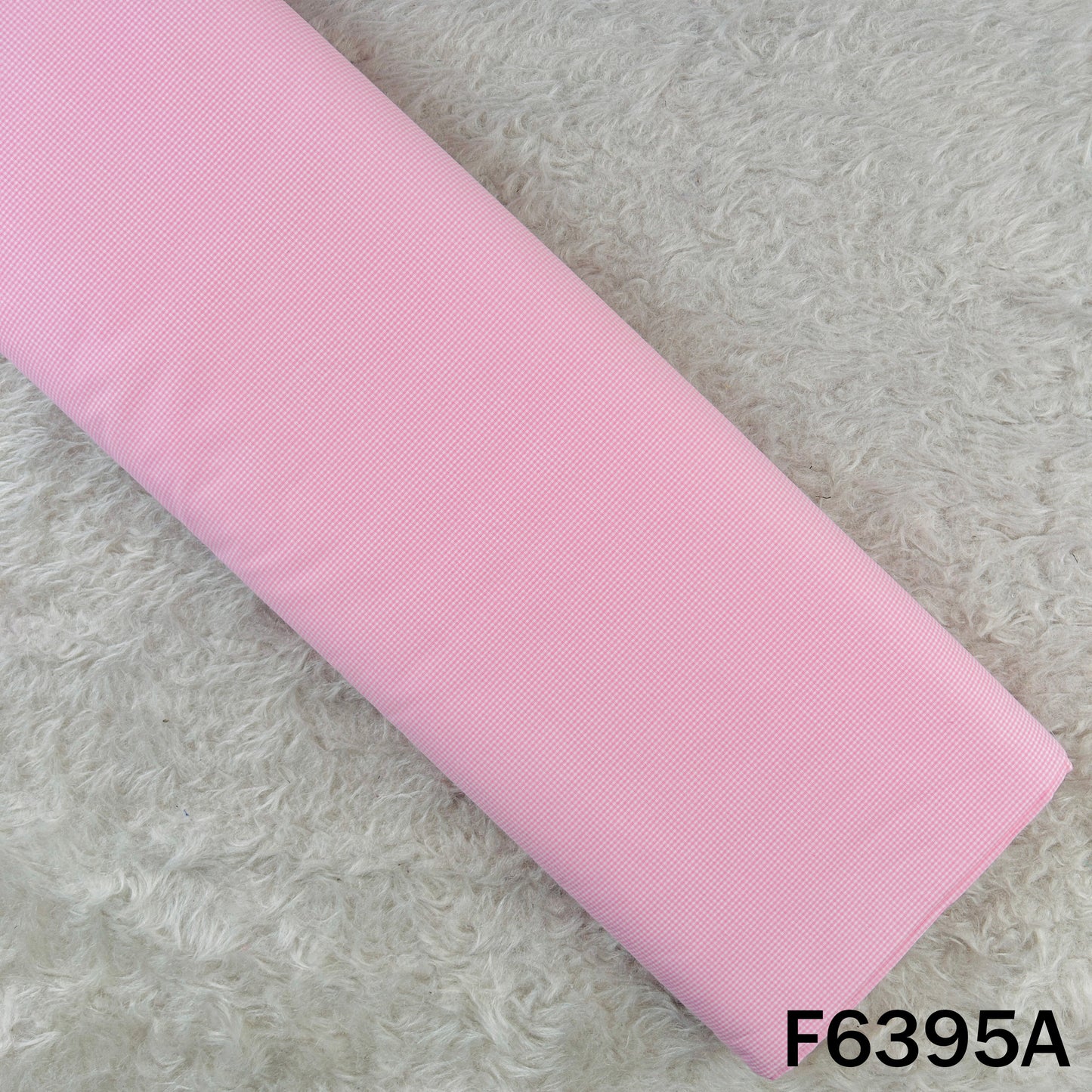 Check Print Pure Cotton Fabric - F6395