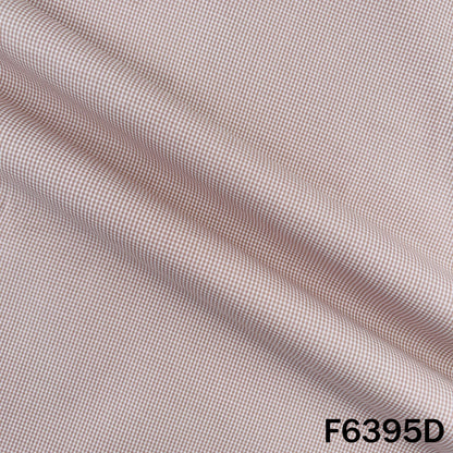 Check Print Pure Cotton Fabric - F6395