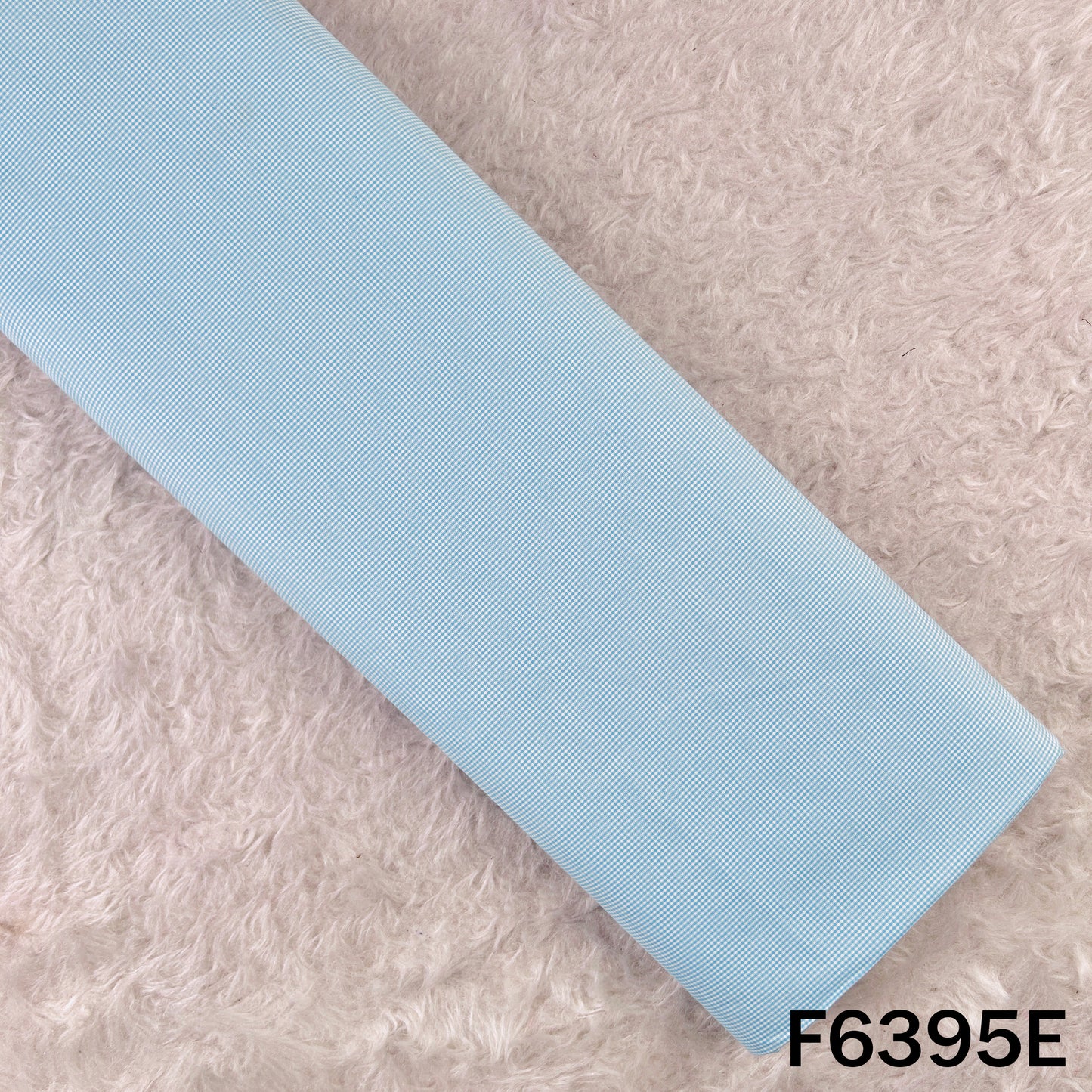 Check Print Pure Cotton Fabric - F6395