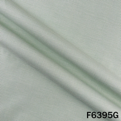 Check Print Pure Cotton Fabric - F6395