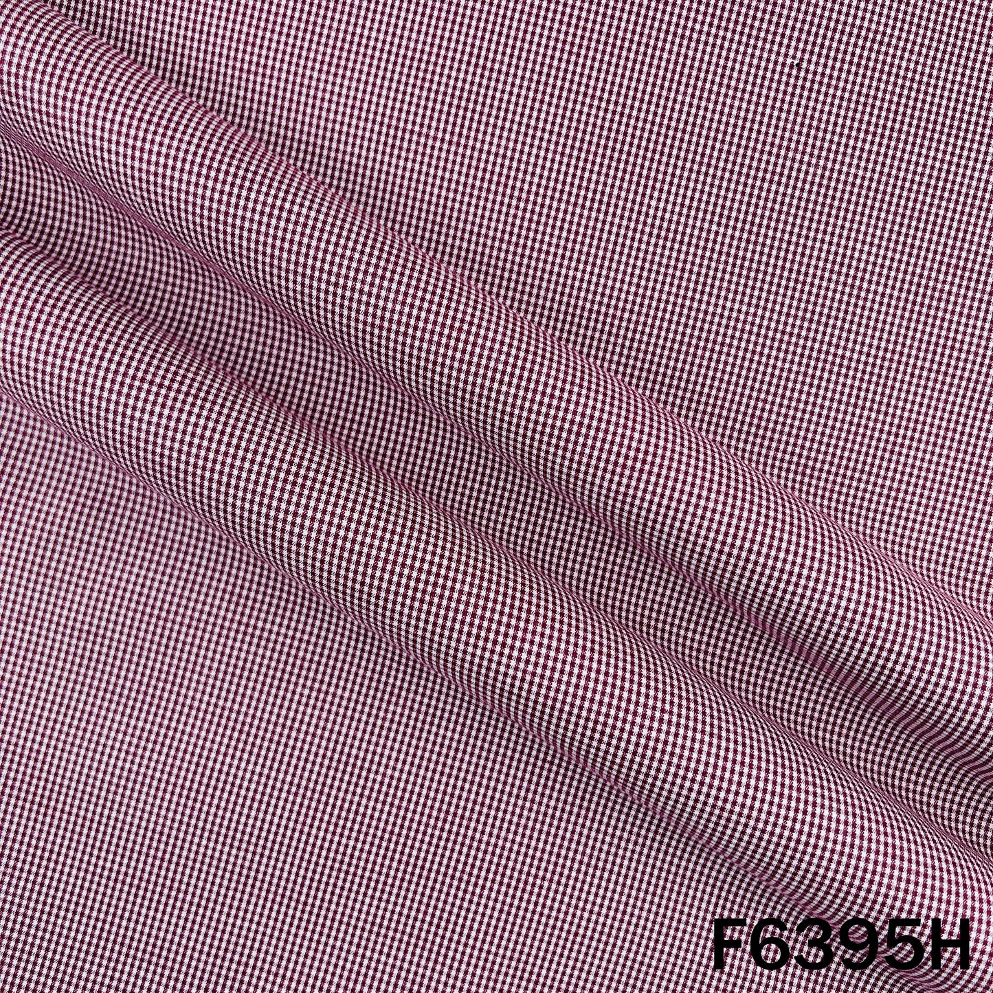 Check Print Pure Cotton Fabric - F6395