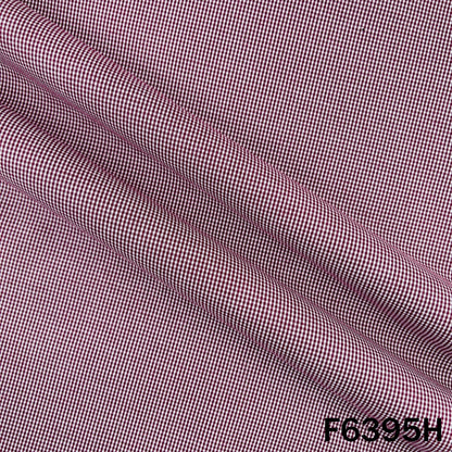 Check Print Pure Cotton Fabric - F6395