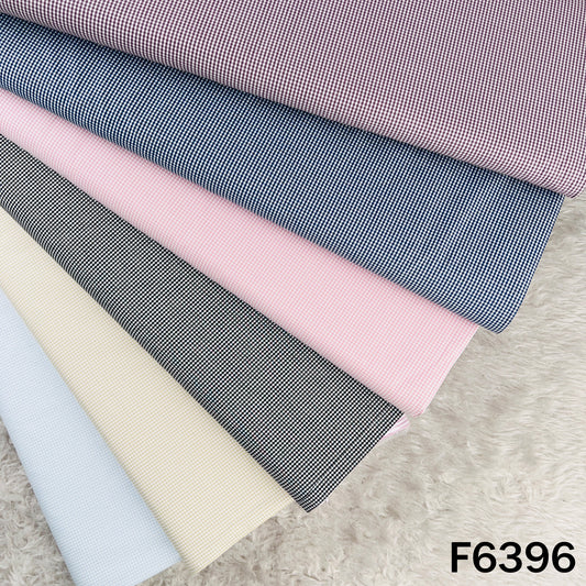 Check Print Pure Cotton Fabric - F6396