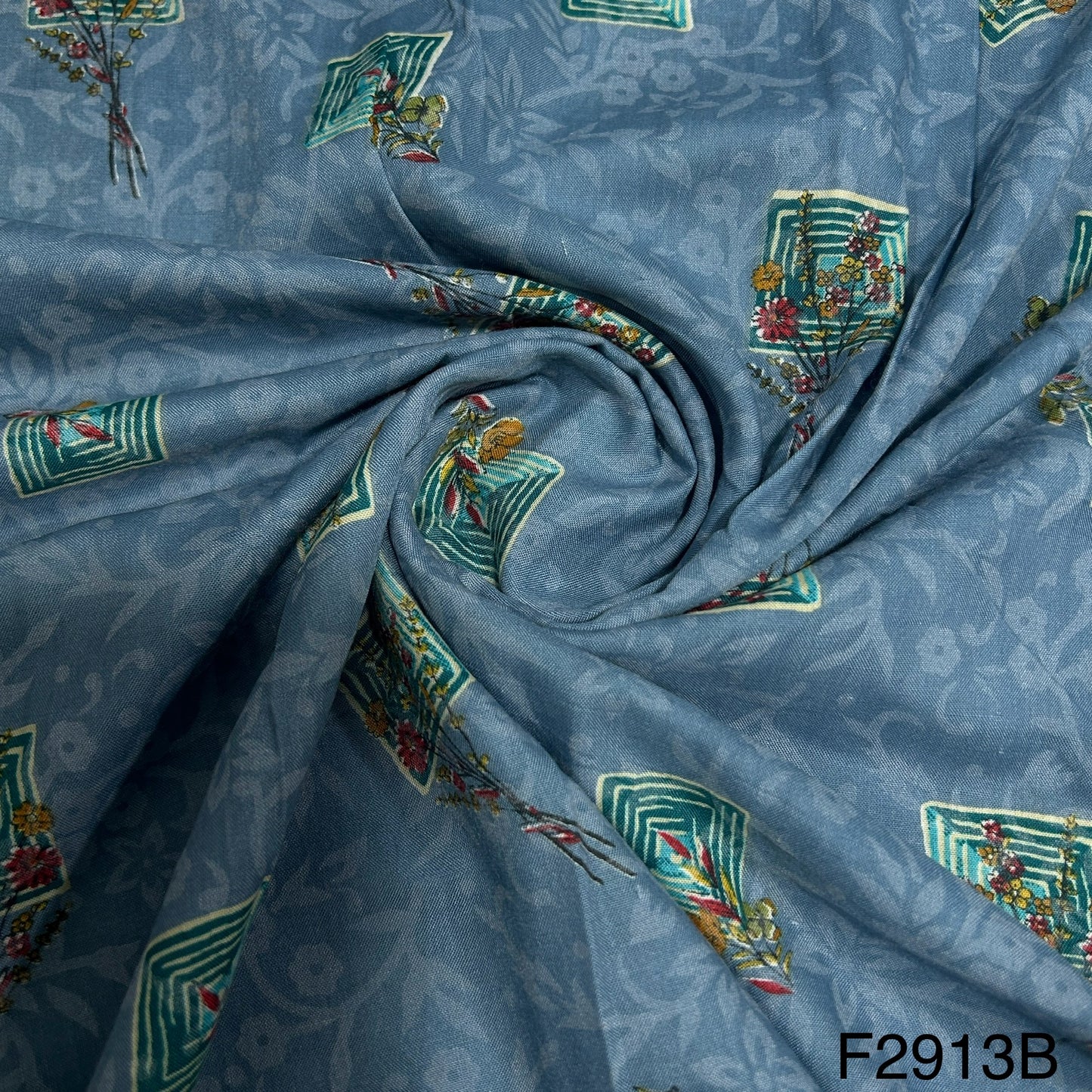 Printed Lizzy Bizzy Fabric-F2913