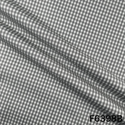 Check Print Pure Cotton Fabric - F6398