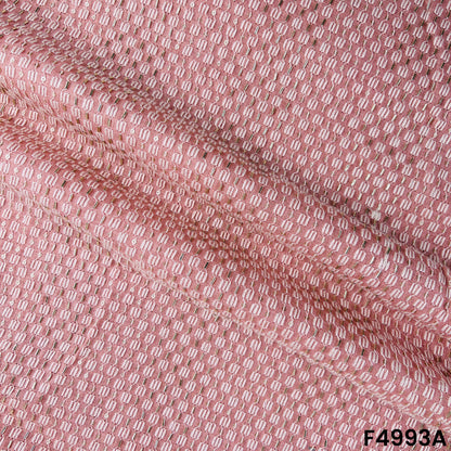 Cut Dana Thread Embroidered Linen Cotton Fabric-F4993