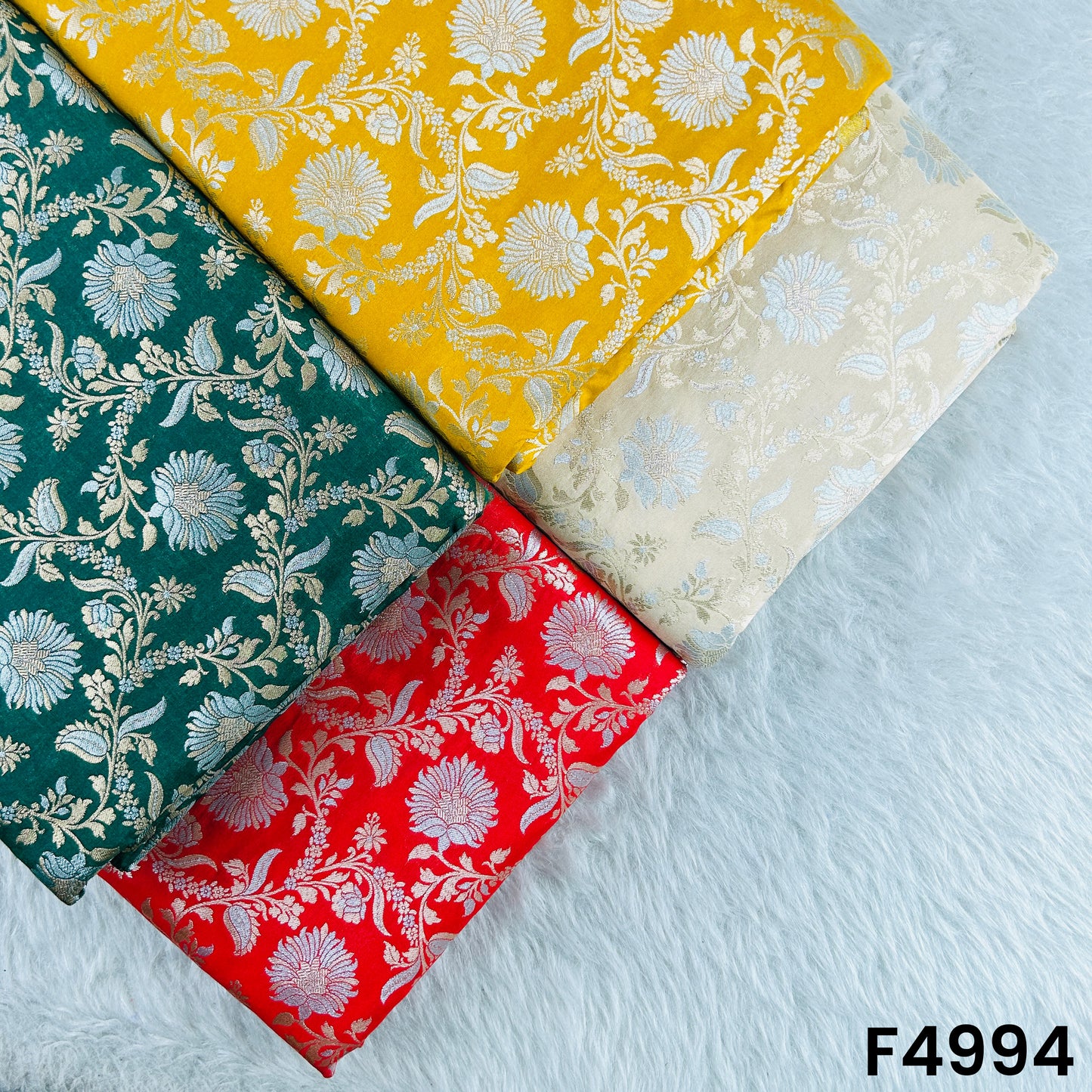 Silk Brocade Fabric-F4994