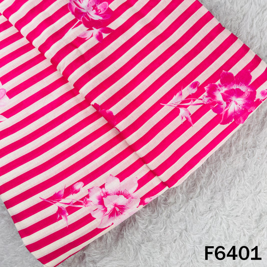 Printed Mul Chanderi Fabric - F6401