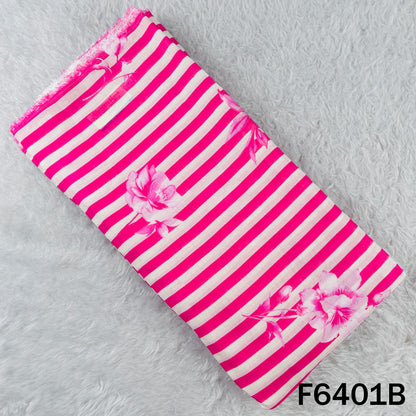 Printed Mul Chanderi Fabric - F6401