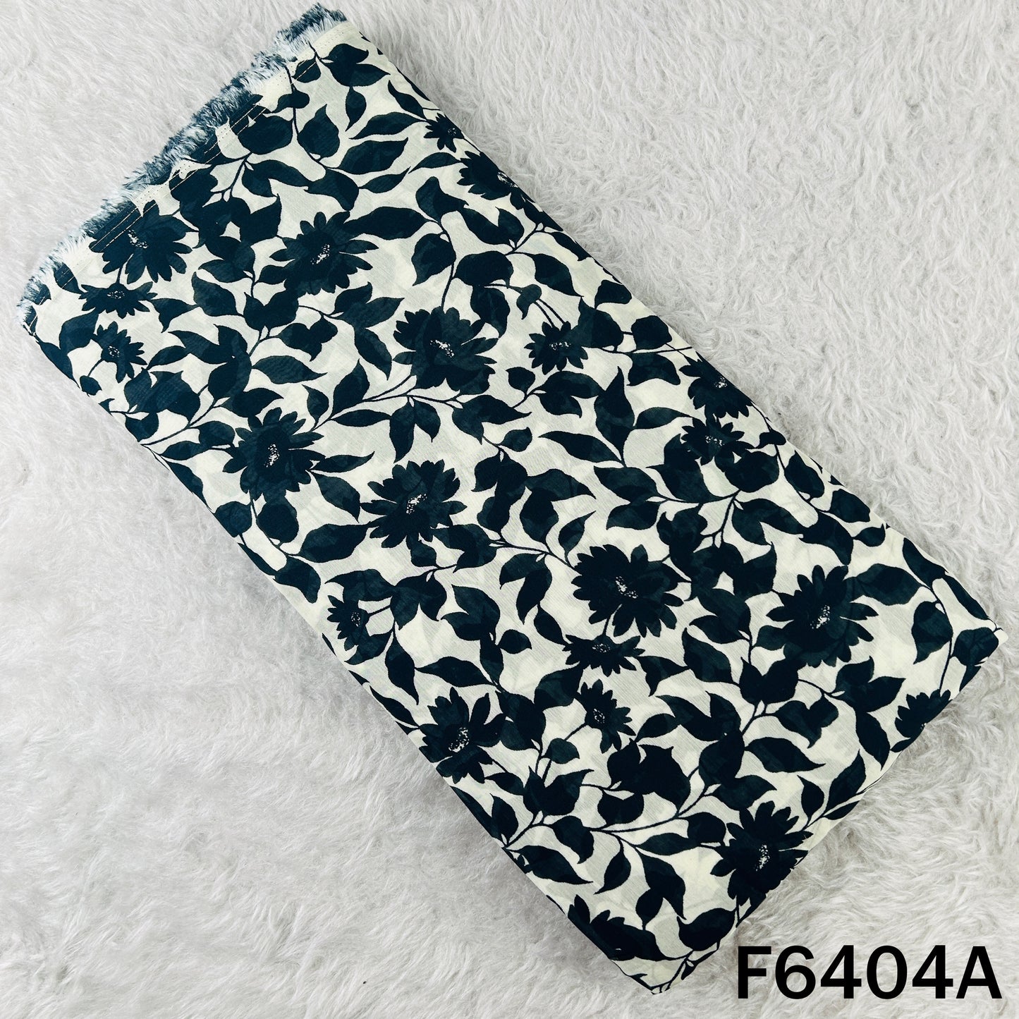 Printed Mul Chanderi Fabric - F6404
