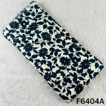 Printed Mul Chanderi Fabric - F6404