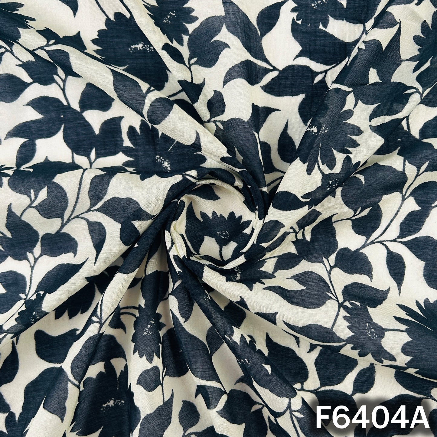 Printed Mul Chanderi Fabric - F6404