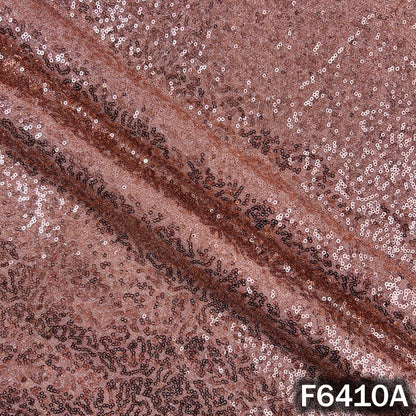 Sequins Embroidered Shimmer Lycra Fabric - F6410