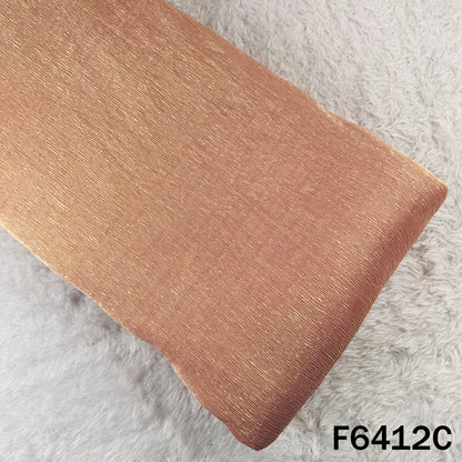 Crushed Foil Organza Fabric - F6412