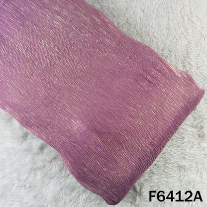Crushed Foil Organza Fabric - F6412