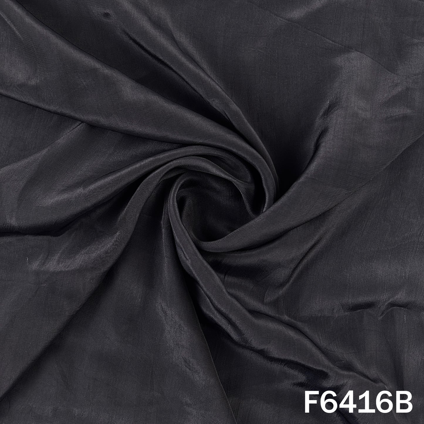 Zari Sequins Thread Work Crepe Fabric - F6416