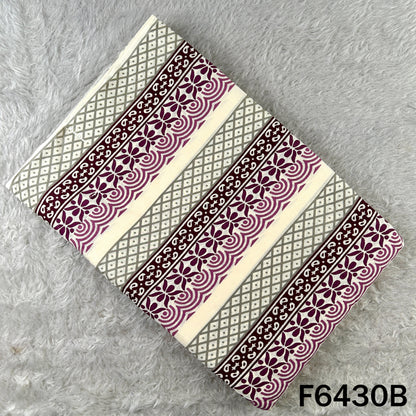 Block Print Cambric Cotton Fabric - F6430