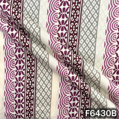 Block Print Cambric Cotton Fabric - F6430