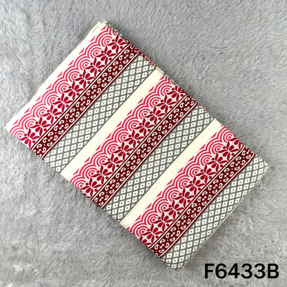 Block Print Cambric Cotton Fabric - F6433