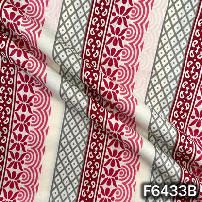 Block Print Cambric Cotton Fabric - F6433