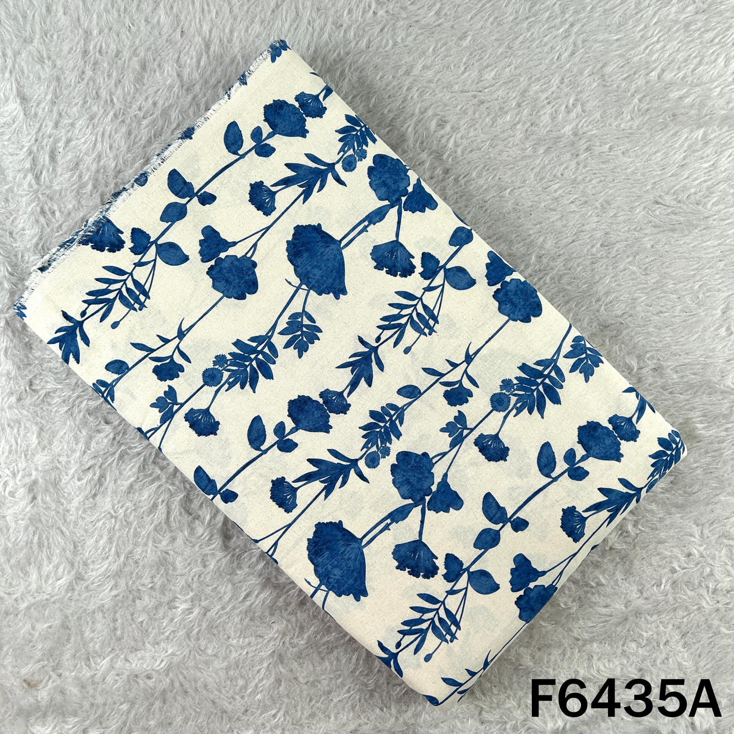 Block Print Flex Cotton Fabric - F6435