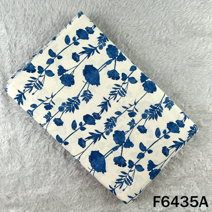 Block Print Flex Cotton Fabric - F6435