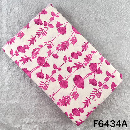 Block Print Flex Cotton Fabric - F6434