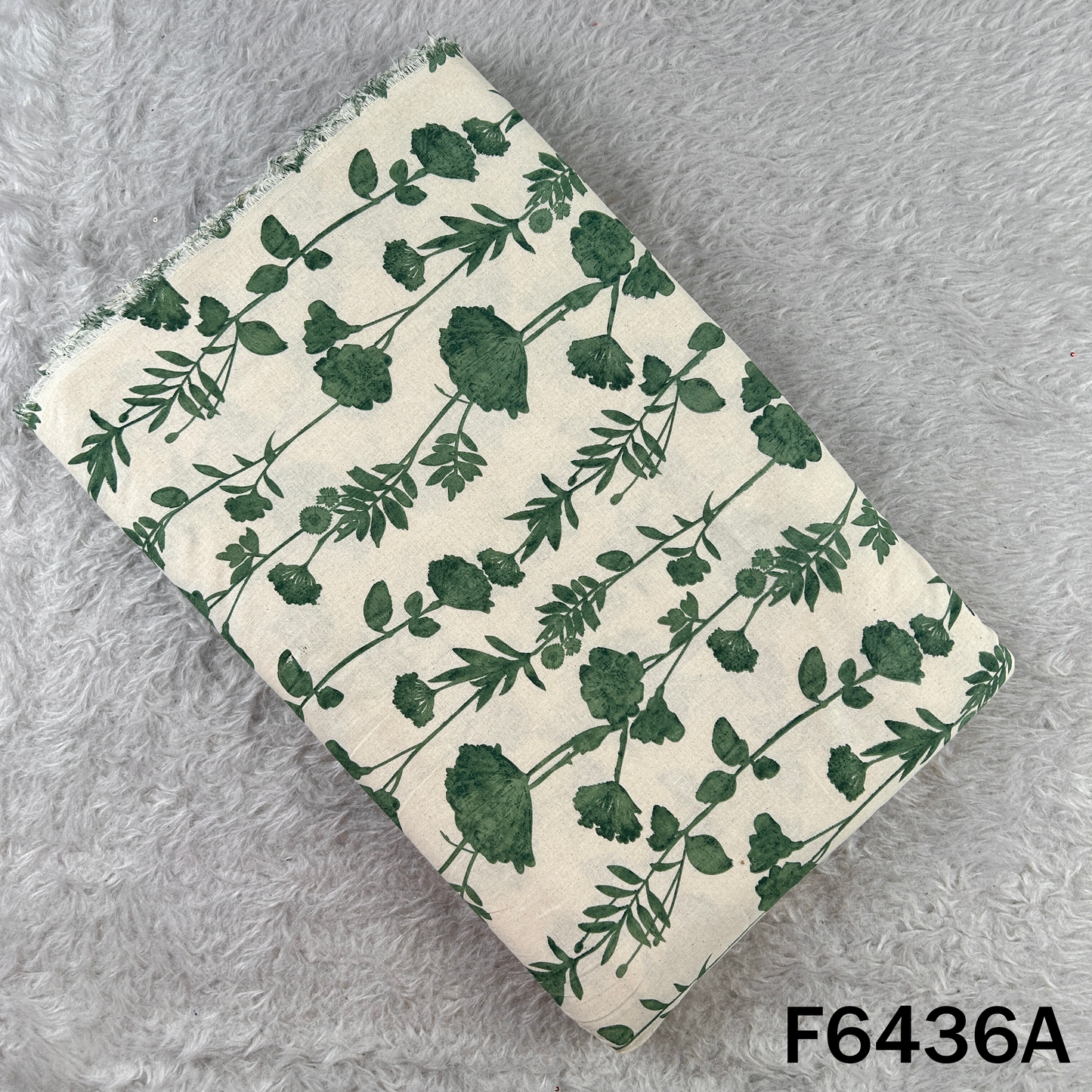 Block Print Flex Cotton Fabric - F6436