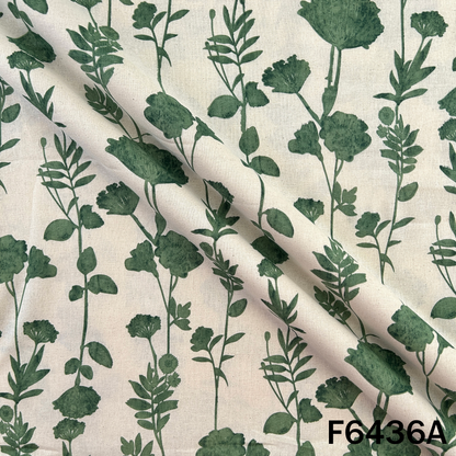 Block Print Flex Cotton Fabric - F6436