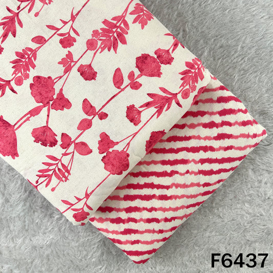 Block Print Flex Cotton Fabric - F6437
