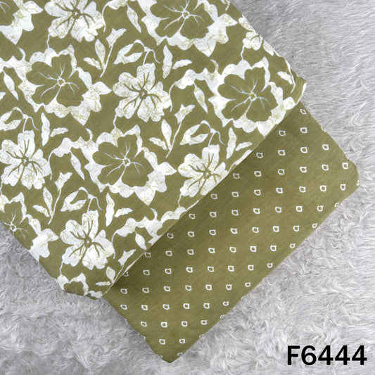 Printed Mul Cotton Fabric - F6444