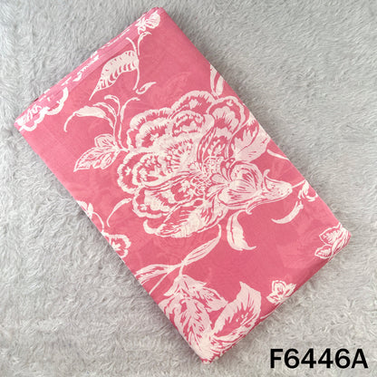Digital Print Pure Silk Chanderi Fabric - F6446
