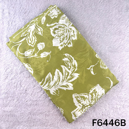 Digital Print Pure Silk Chanderi Fabric - F6446