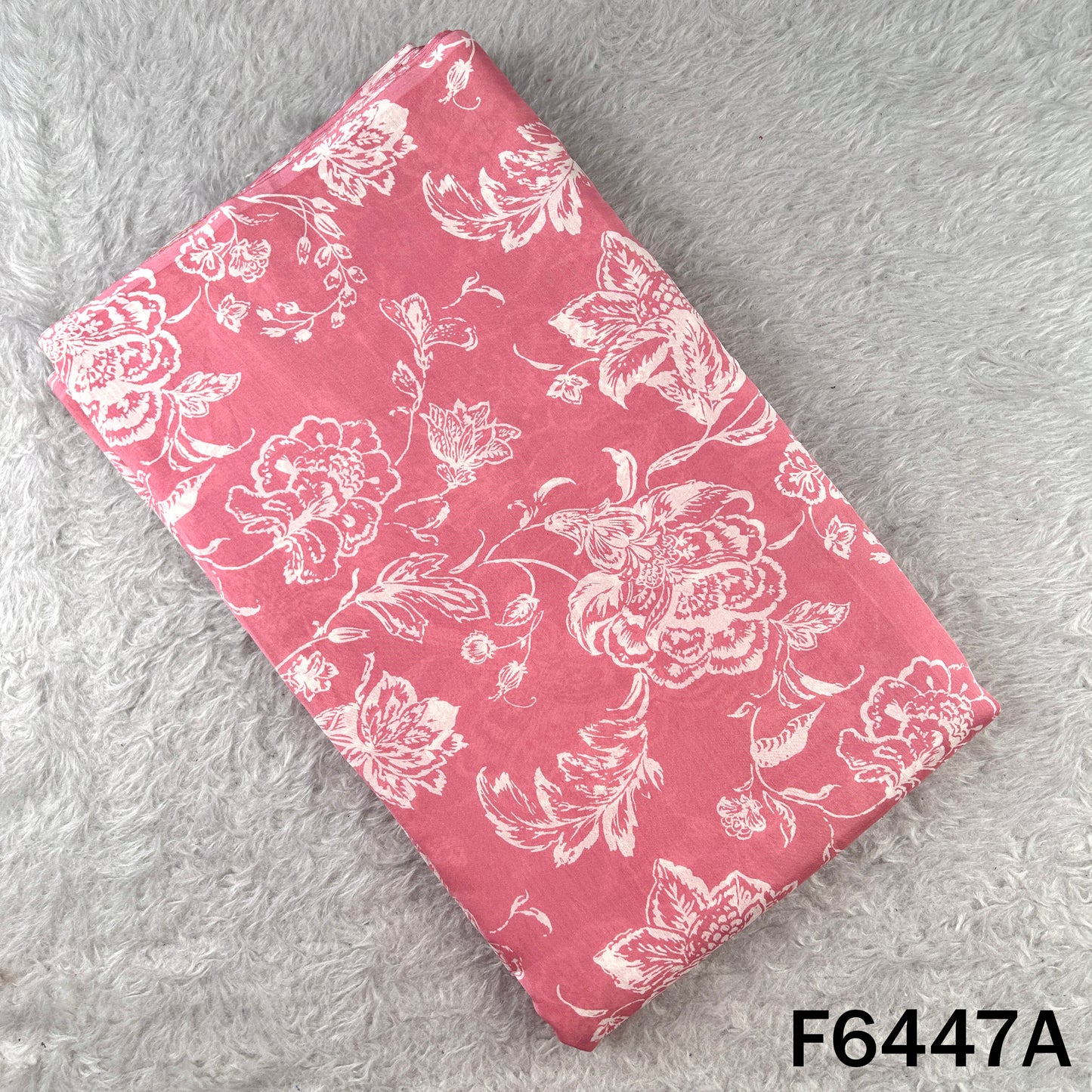 Digital Print Pure Silk Chanderi Fabric - F6447