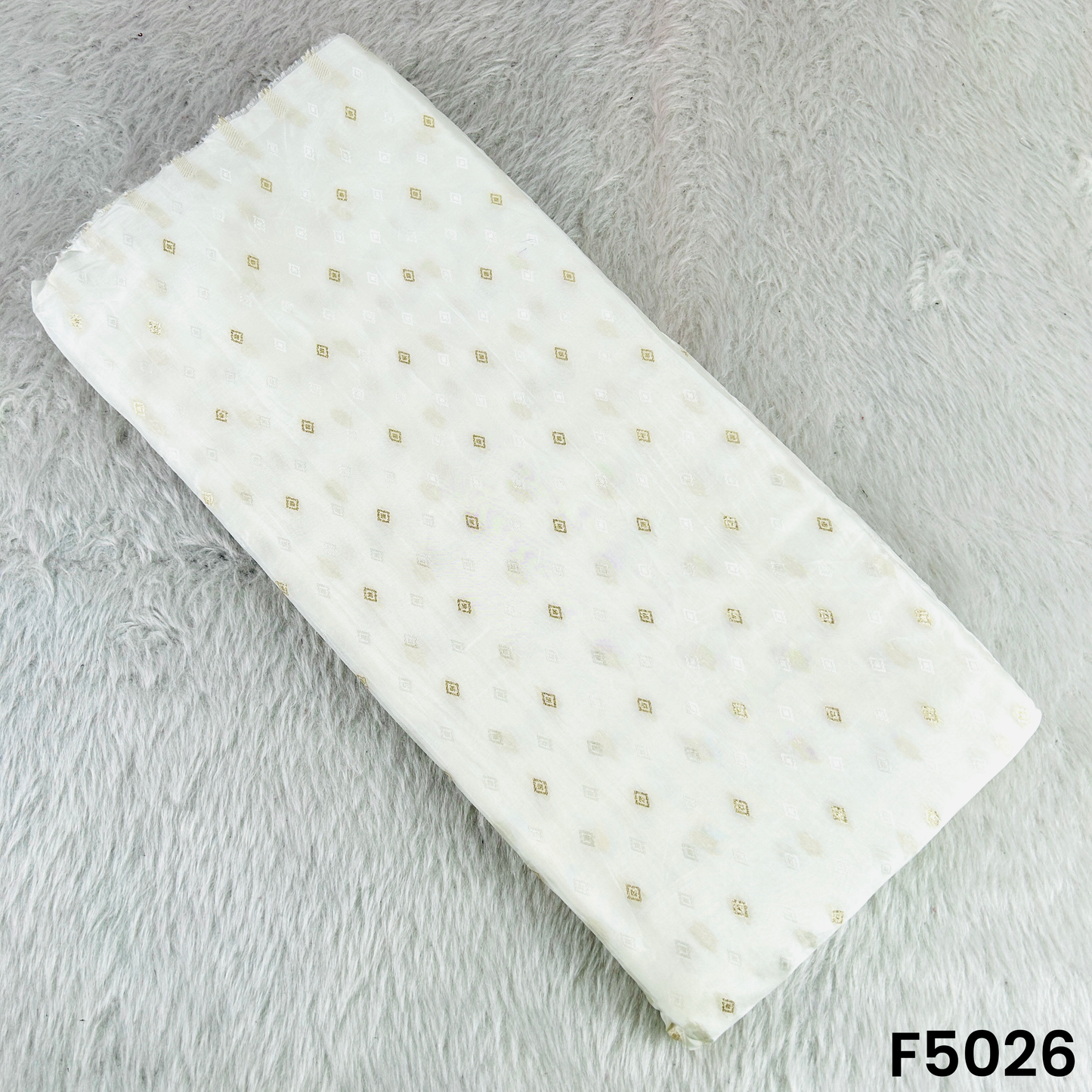 Dyeable Zari Work Uppada Silk Fabric-F5026