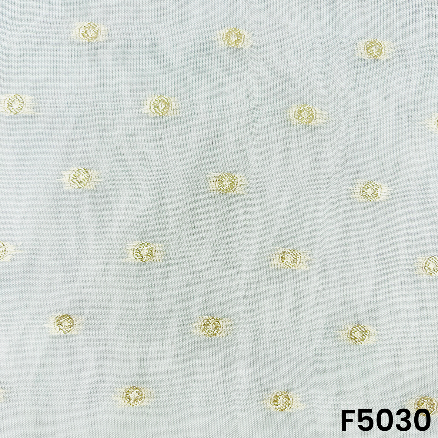Dyeable Zari Work Organza Fabric-F5030