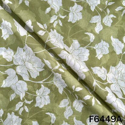 Digital Print Mul Cotton Fabric - F6449