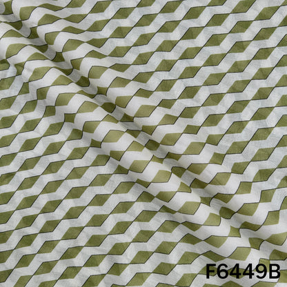 Digital Print Mul Cotton Fabric - F6449