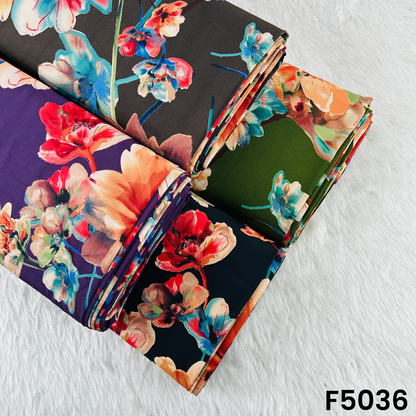 Digital Print Crepe Fabric-F5036