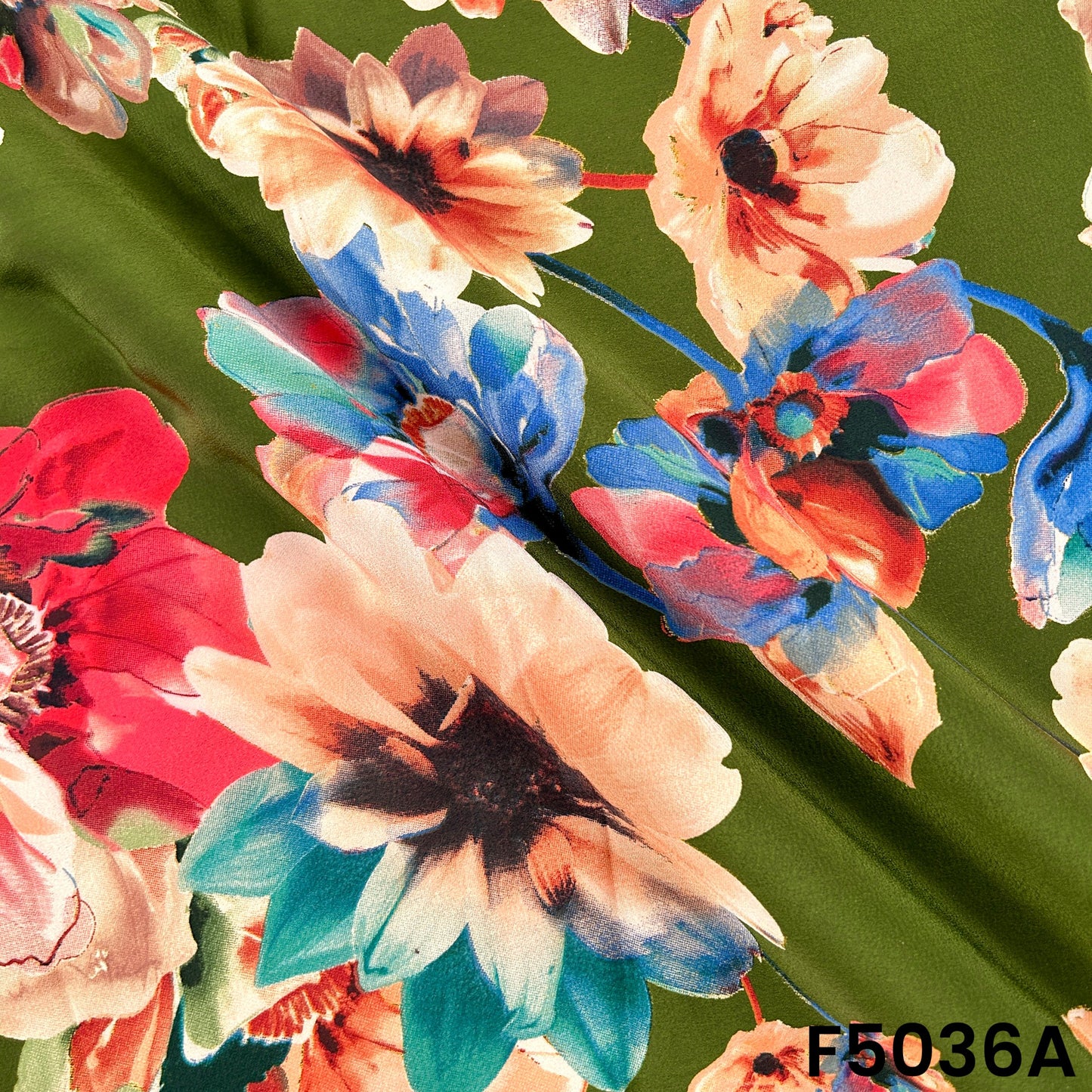 Digital Print Crepe Fabric-F5036
